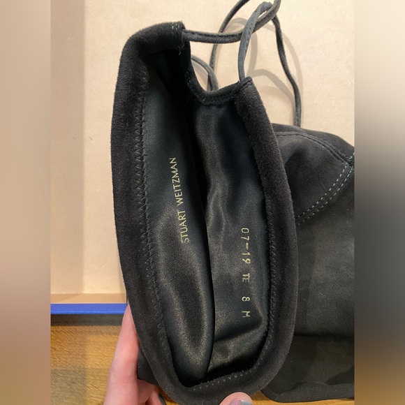 Stuart Weitzman Hinterland boots in Slate grey - Picture 3 of 5